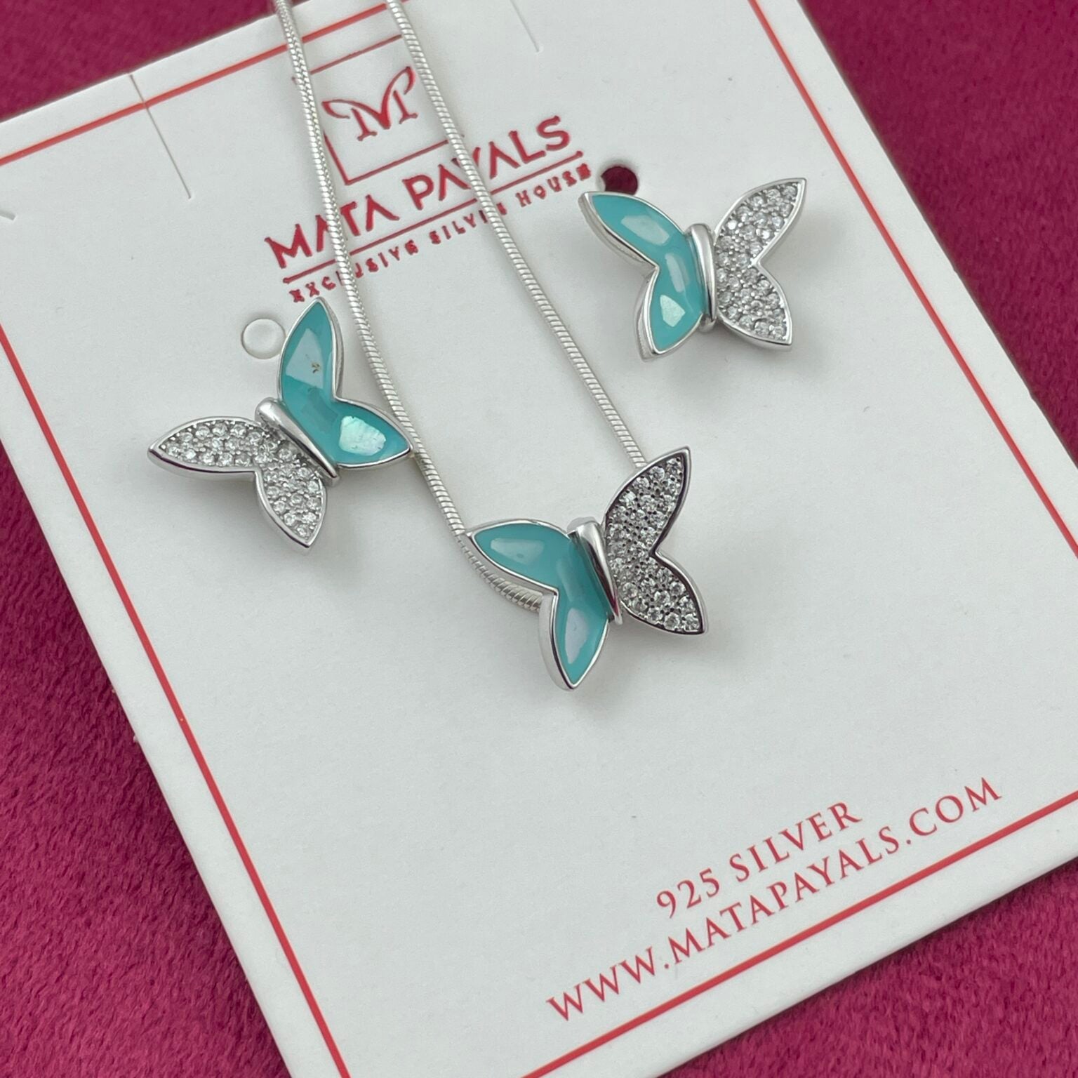 Twinkling Butterfly Pendant