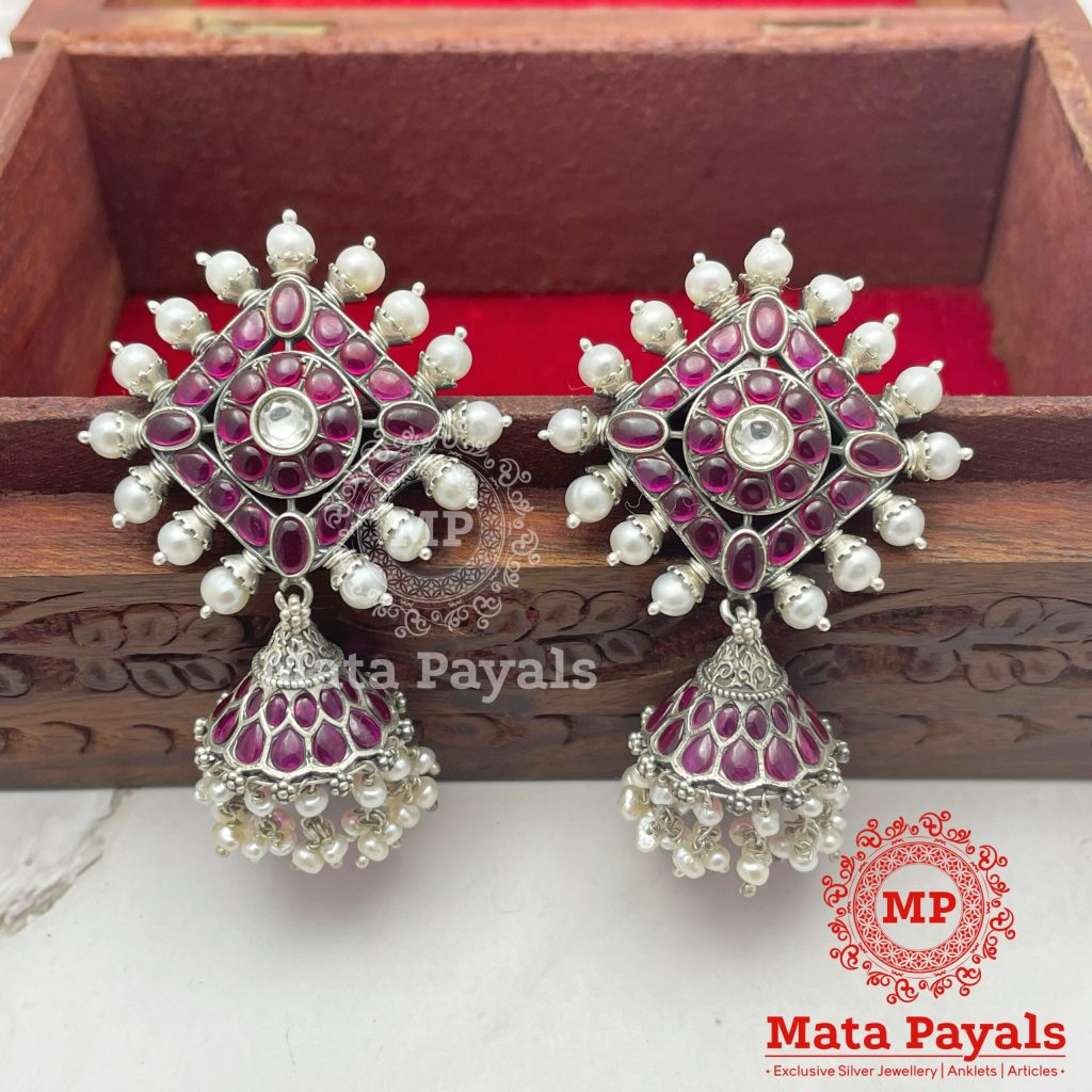 Unique Rhombi Designed Jhumka