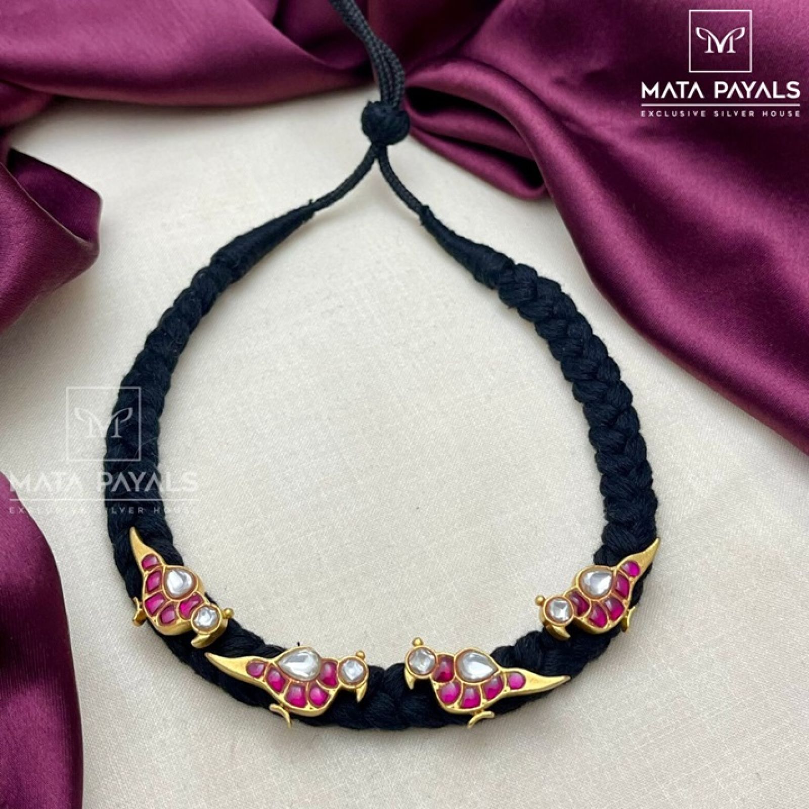 Charmer Mayuri Gold Plated Necklace