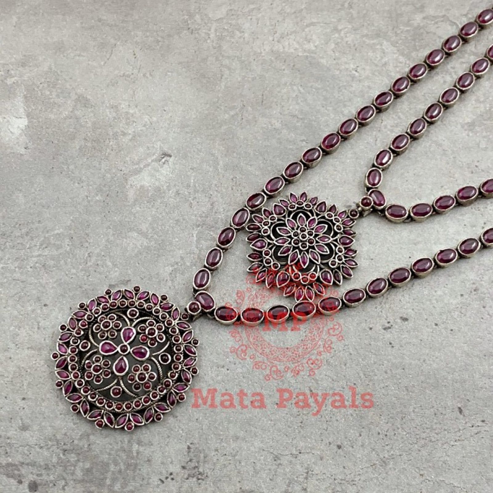 Classy Ruby Necklace