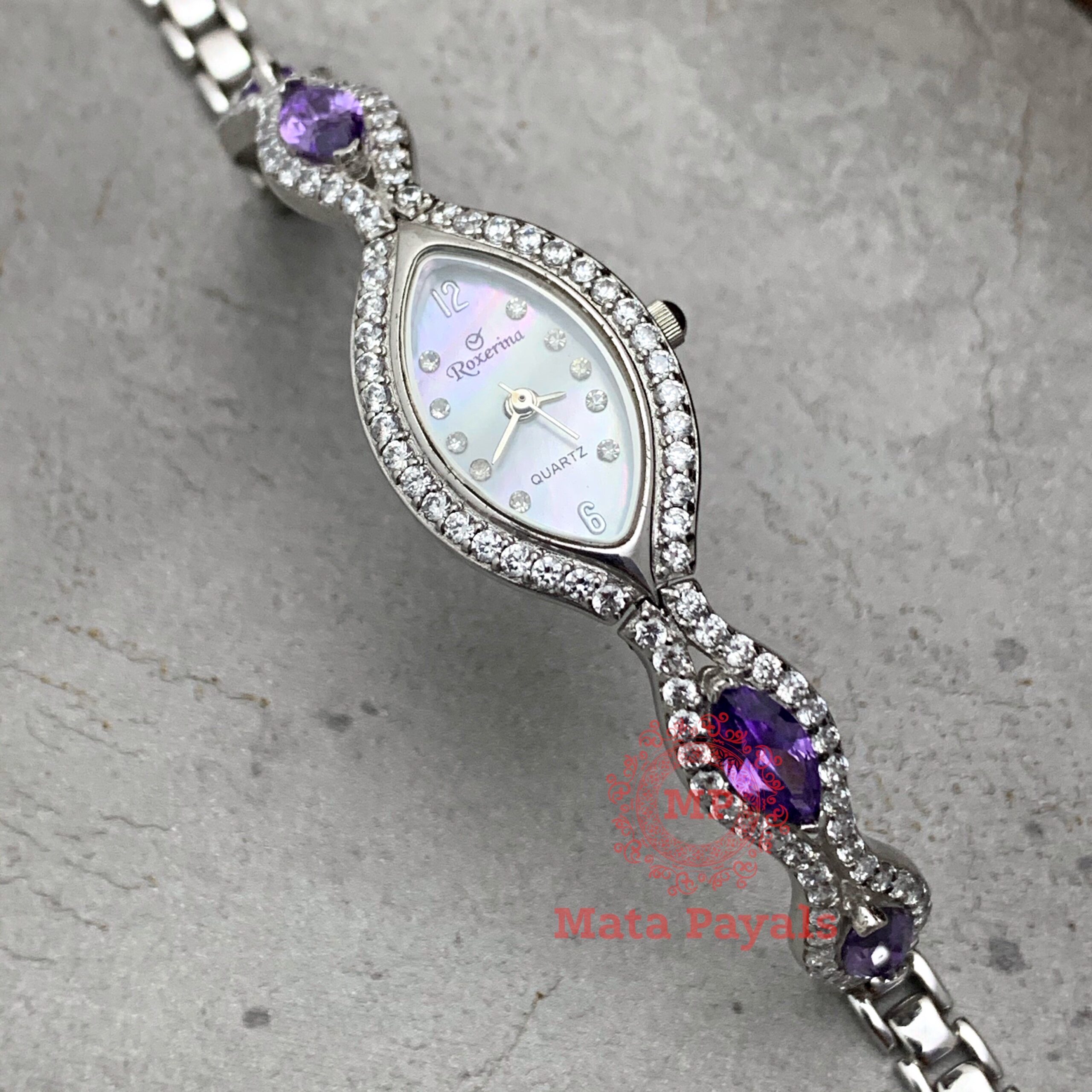Amethyst Zircon Gorgeous Watch
