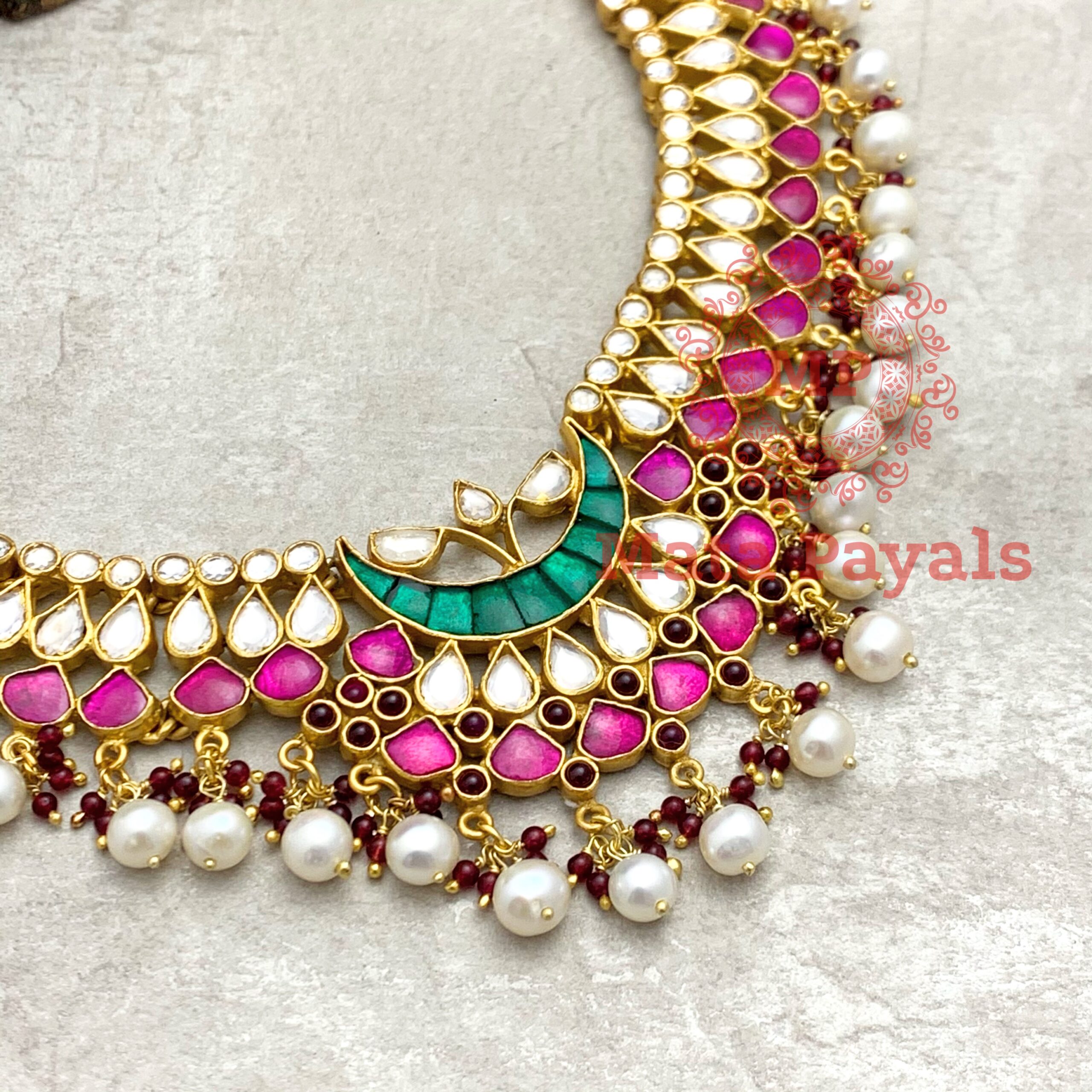 Captivating Colourful Kundan Necklace