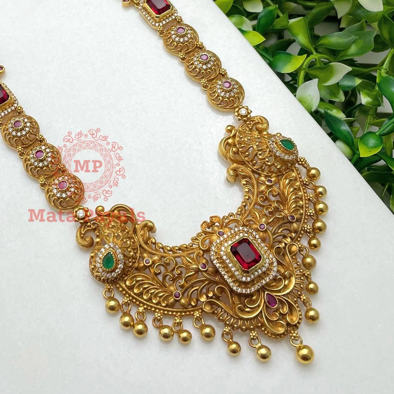 Filigree Gold Plated Necklace Z