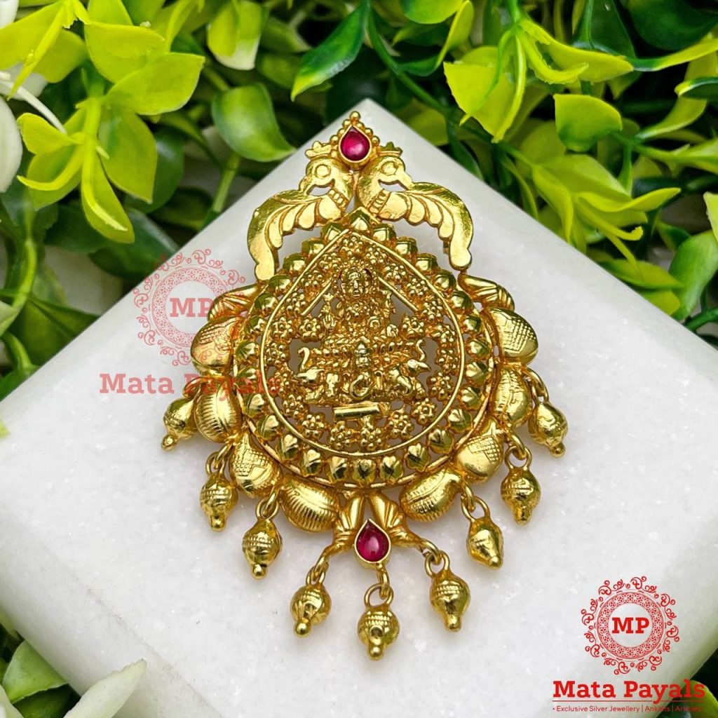 Lakshmi Gold Plated Pendant