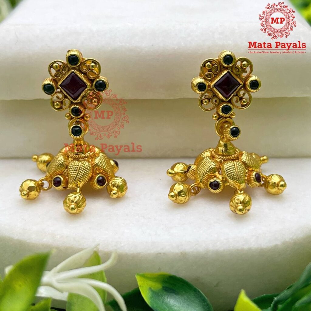 Daily Wear Gold Plated Jhumka