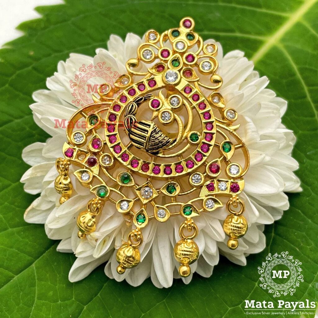 Mayur Gold Silver Pendant