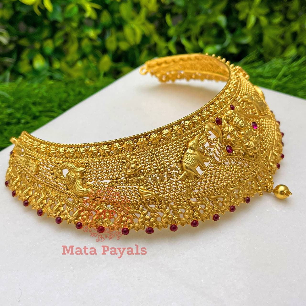 MahaLakshmi Gold Silver Necklace ..