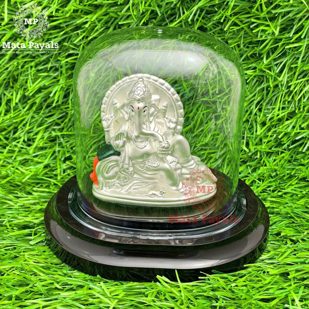 Shri Ganesha 999 Silver Idol