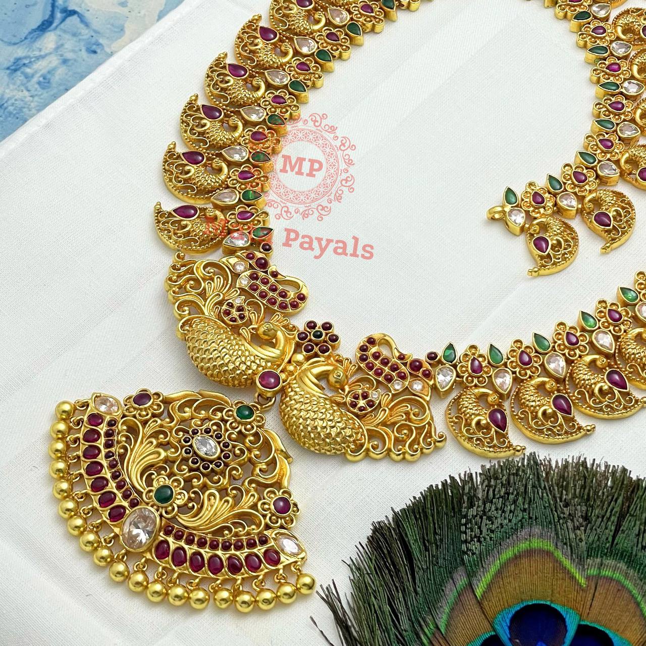 Mayur Gold Plated Necklace.