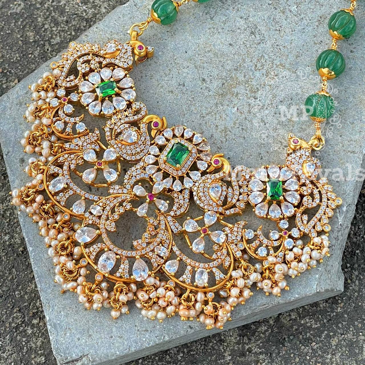 Bridal Gold Plated Necklace
