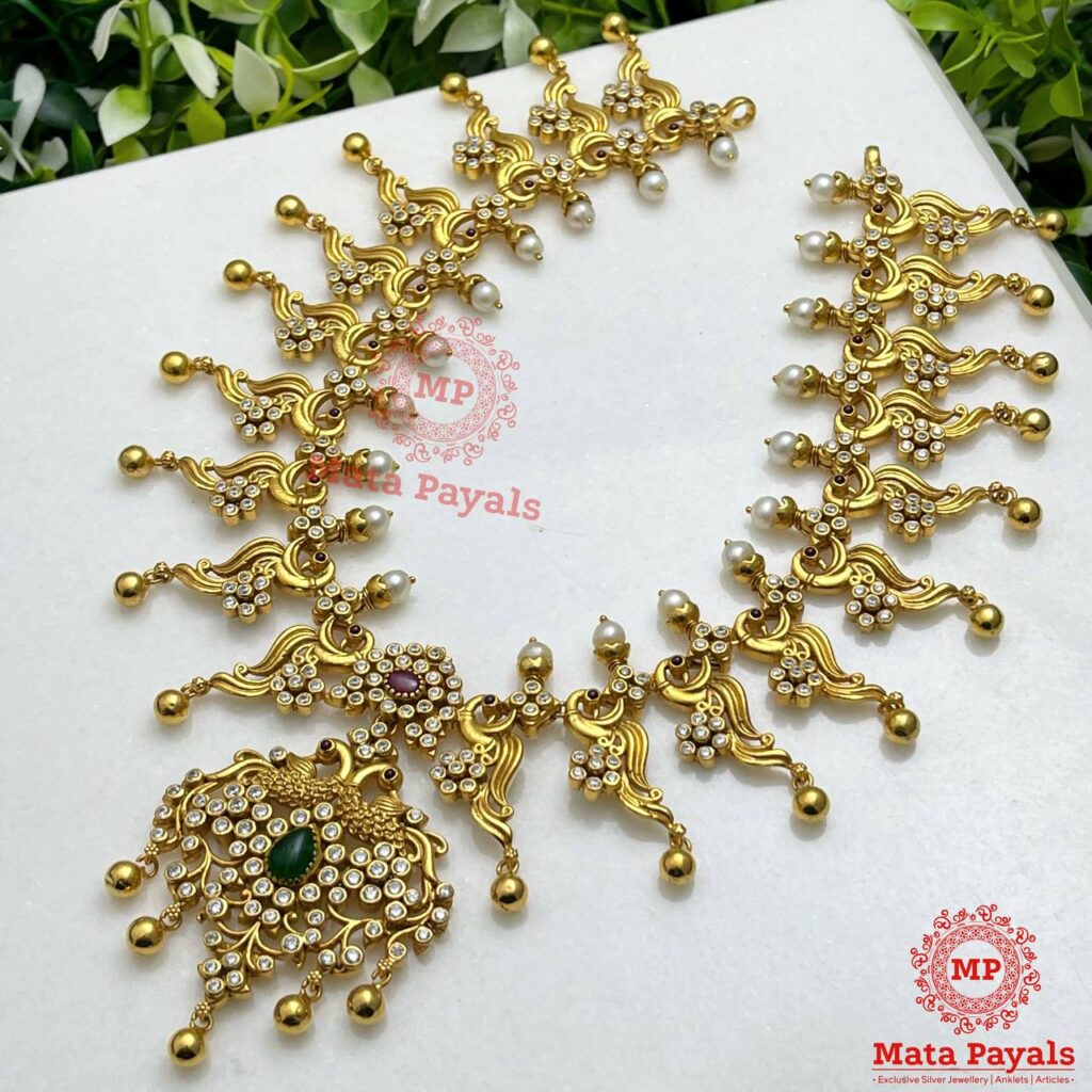 Mayur Gold Plated Necklace