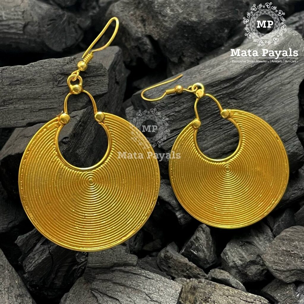 Concentric Fish Hook Earring