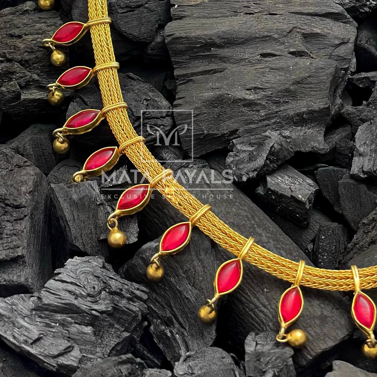 Chatai Red Spinel Necklace Collection.