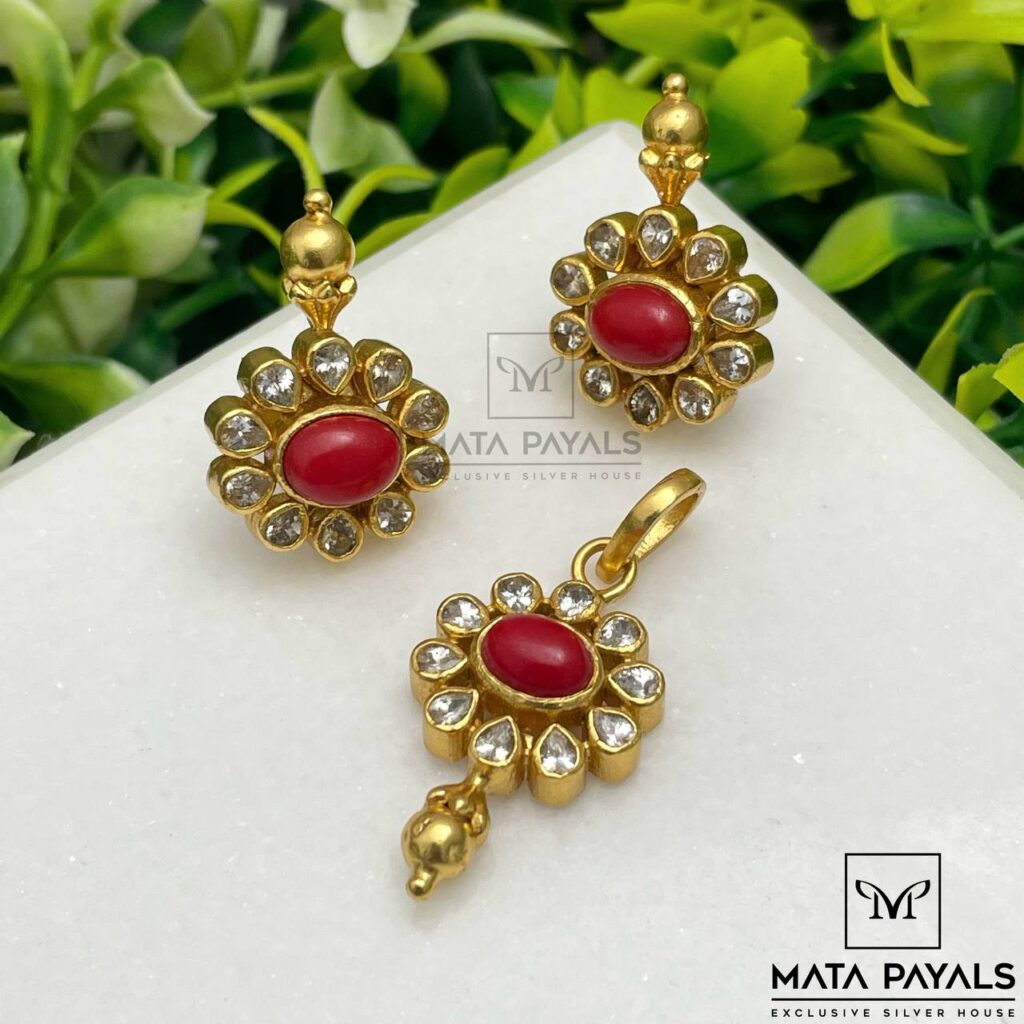 Coral Jewellery | Shop 82+ Trendy Coral Earrings Online, India | Gehna