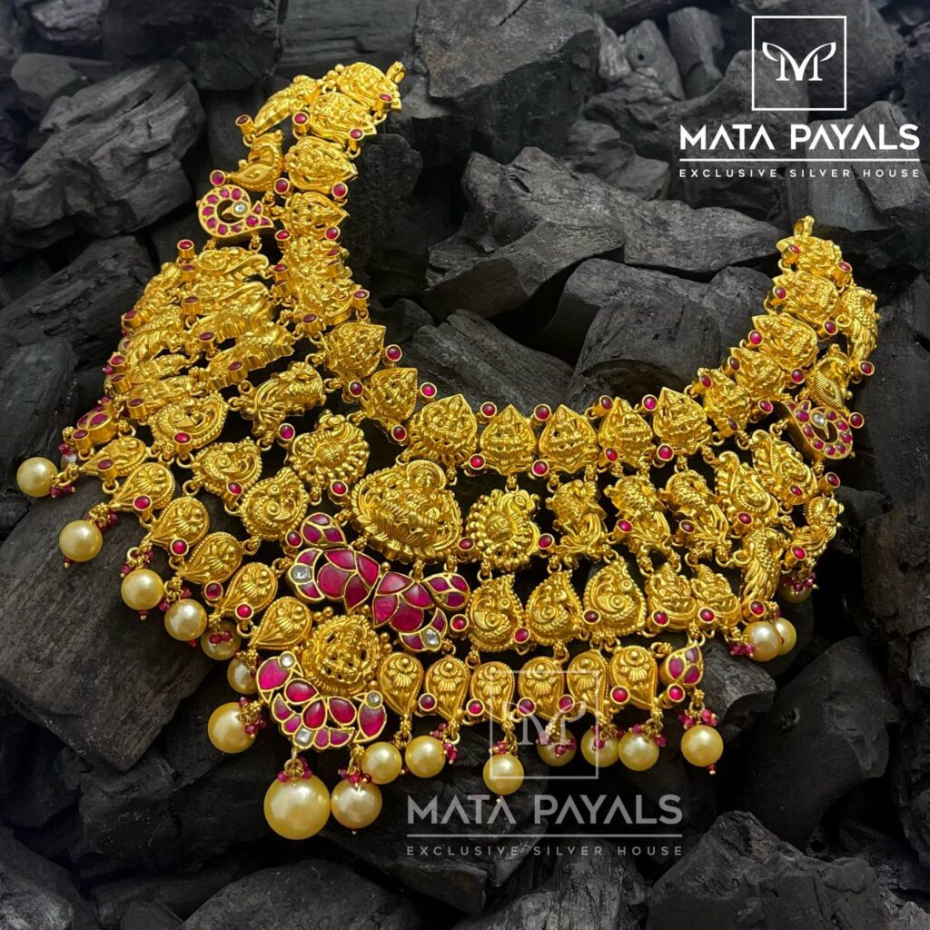 Devi Lakshmi Gold Necklace