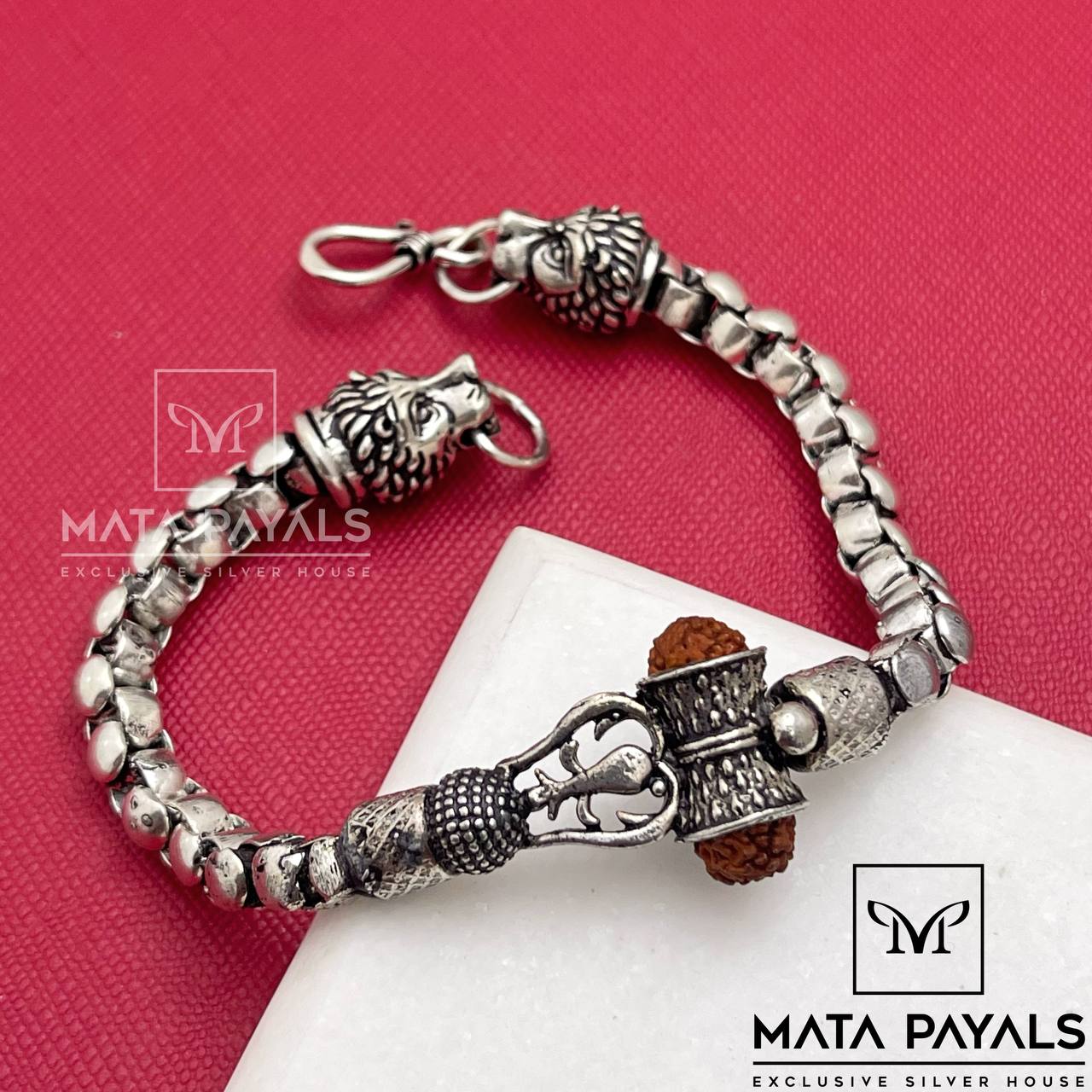 925 sterling silver Shiva Bracelet Trident bracelet,/Trishul bangle kada  nssk419 | eBay
