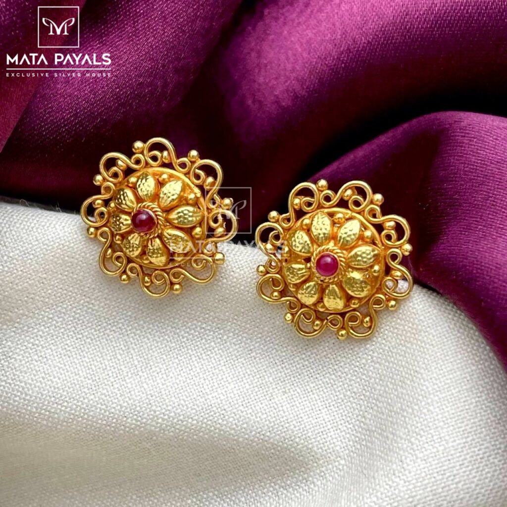 Daily Wear Gold Plated Stud