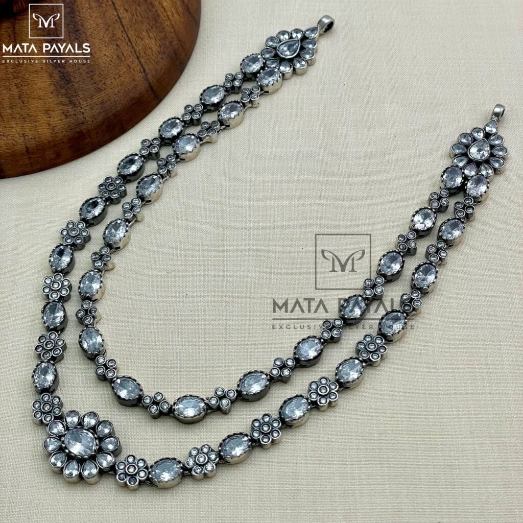 Layered Silver Necklace