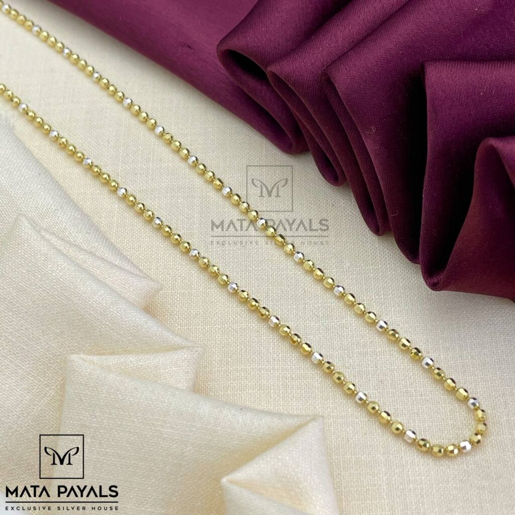 Gold Plated Silver Neck Chain