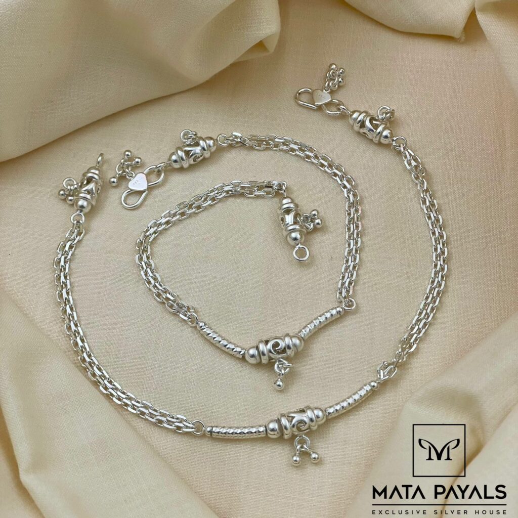 Daily wear Silver Anklet (2)