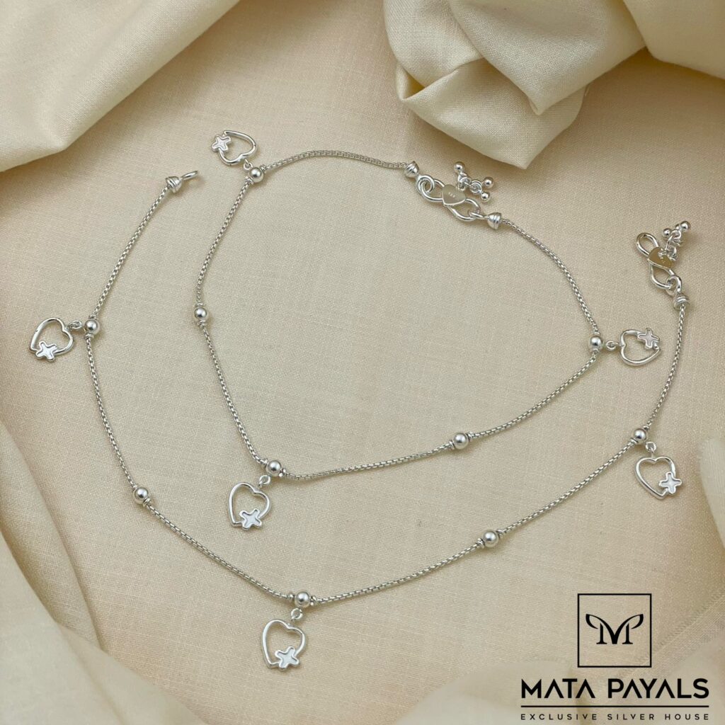 Daily wear Silver Anklet (7)