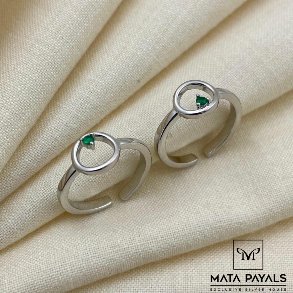 Pure Silver Daily Wear Toe Rings (2)