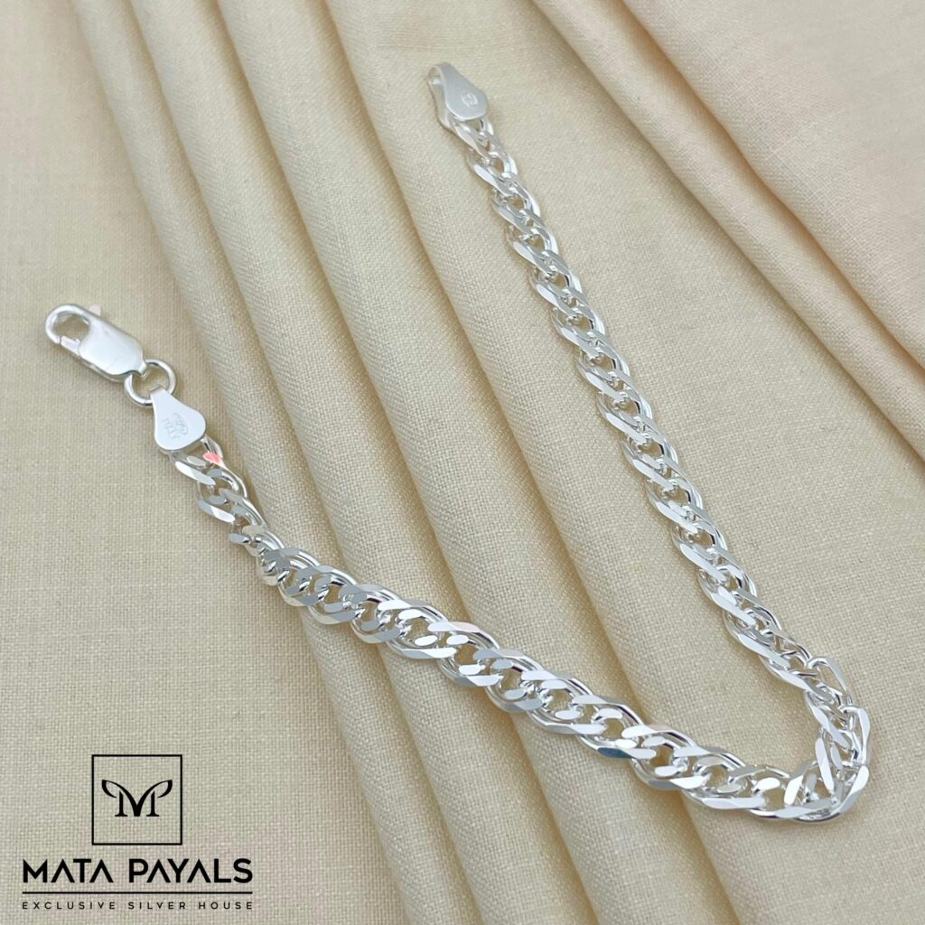 Silver Men's Bracelets (12)